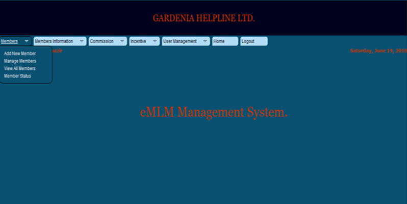 eMLM Management System 